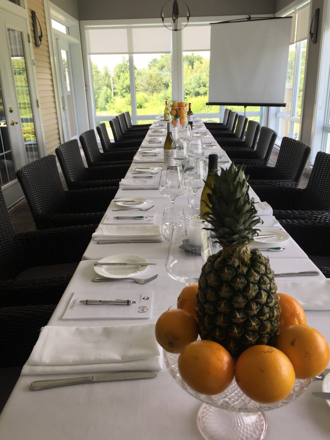 Réunion et souper au Golf Royal Bromont
